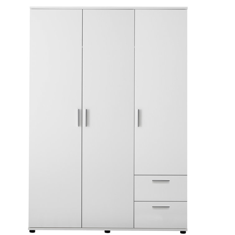 Isabelle & Max Hammond 3 Door Wardrobe Wayfair.co.uk